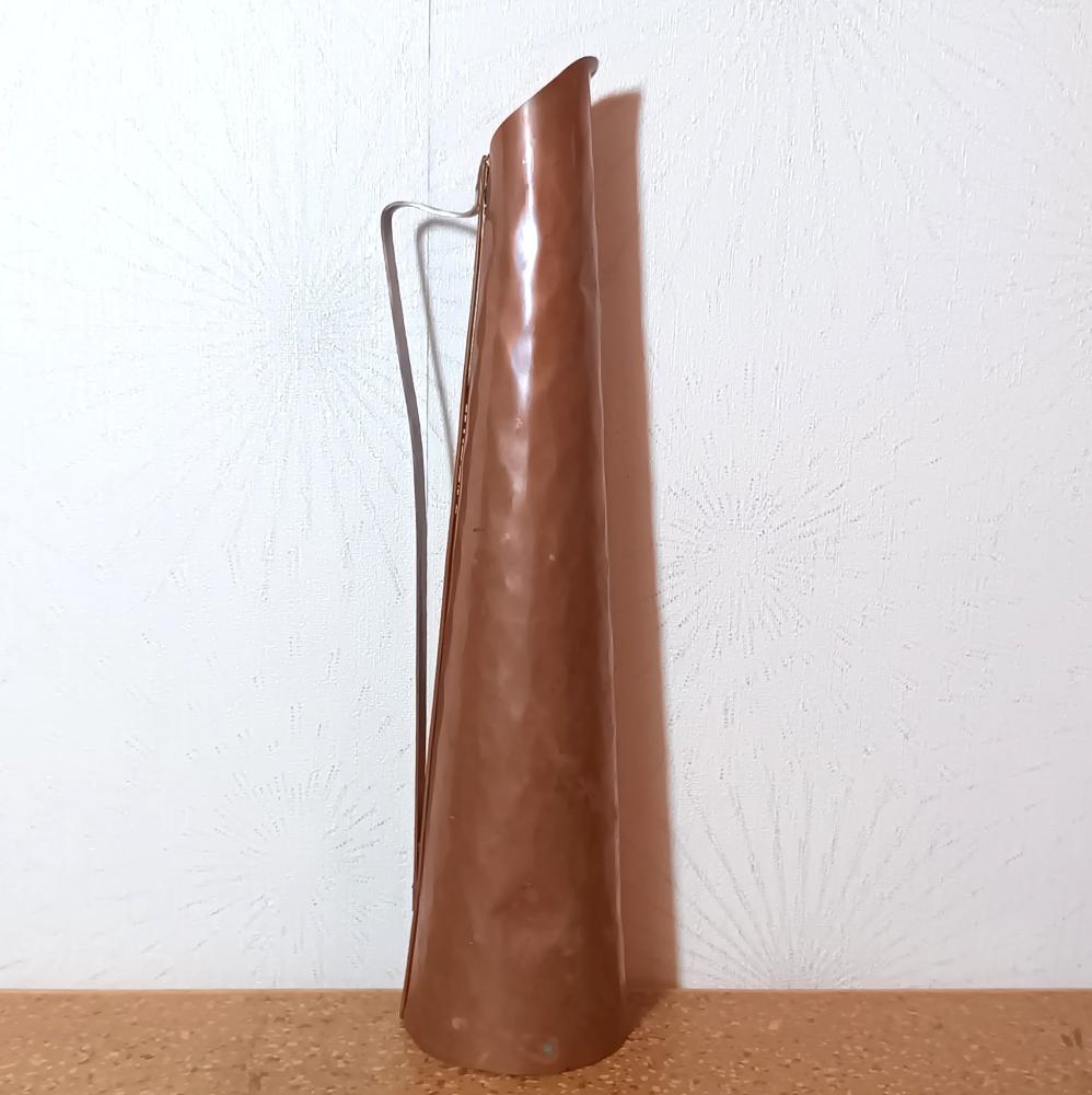 Einzelvase Hankelvase aus Kupfer 29cm